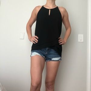 Black Ya LA tank top